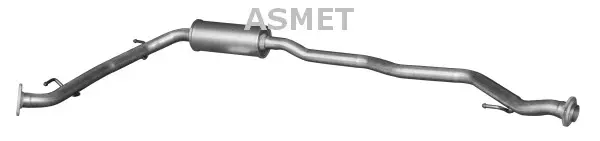Echt ASMET 13.014 - Mittelschalldämpfer